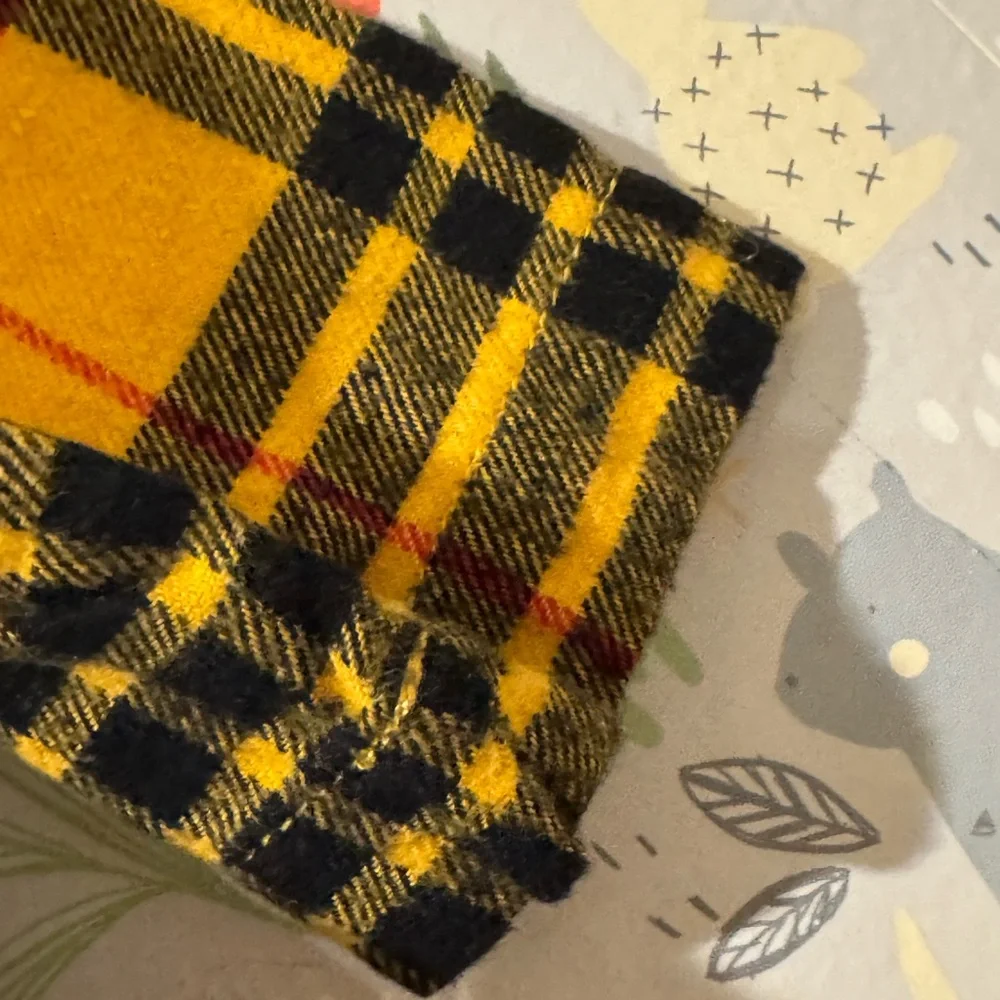 Hanna Andersson Yellow Plaid/Tartan Hanukkah Christmas Dress 2T Yellow Plaid
